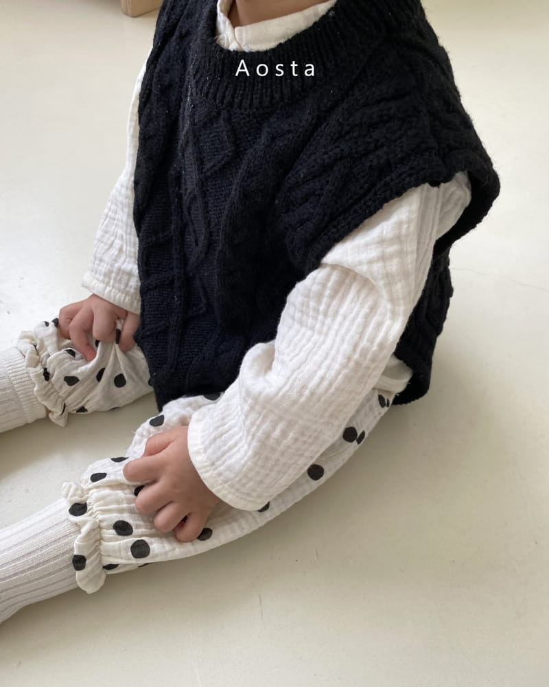 AOSTA - Korean Children Fashion - #Kfashion4kids - Knit Vest - 8