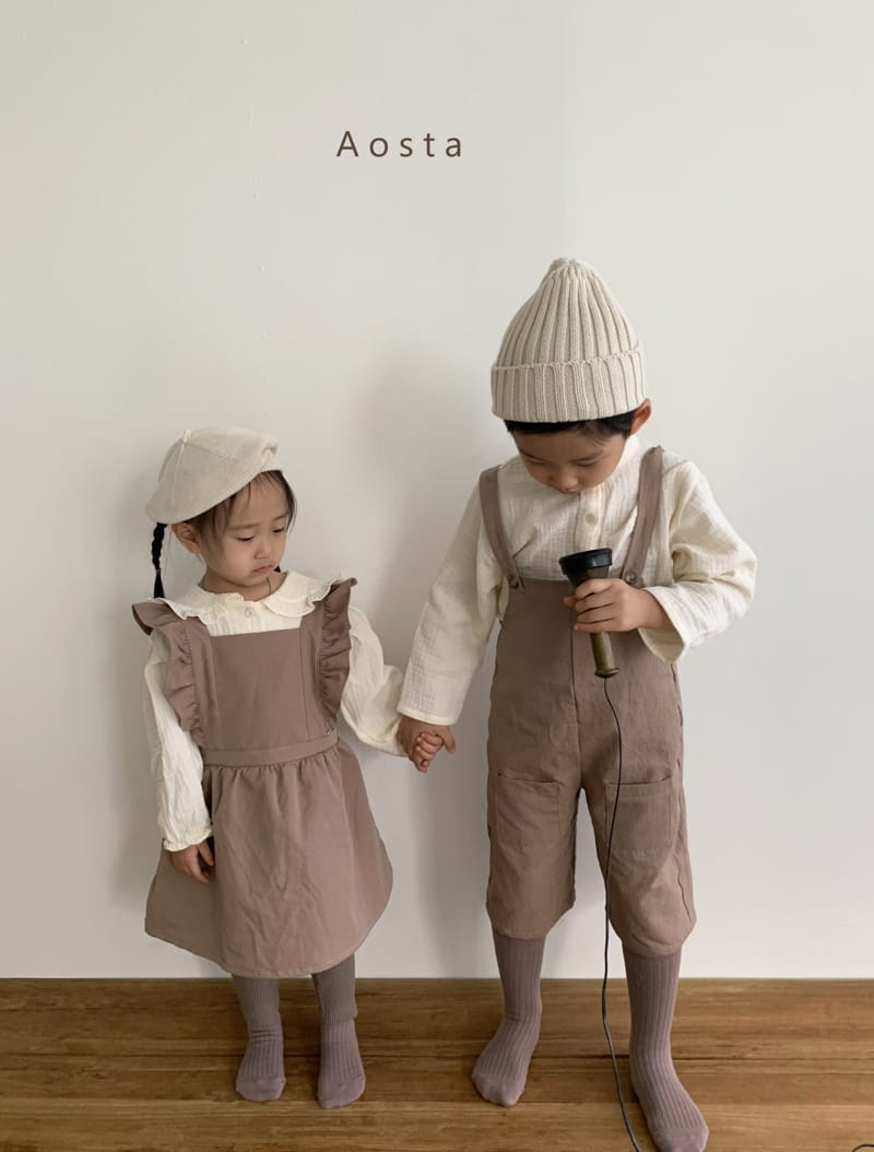 AOSTA - Korean Children Fashion - #Kfashion4kids - Le Bbang Dungarees One-piece - 11