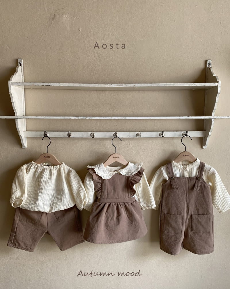 AOSTA - Korean Children Fashion - #Kfashion4kids - Le Bbang Dungarees One-piece - 12