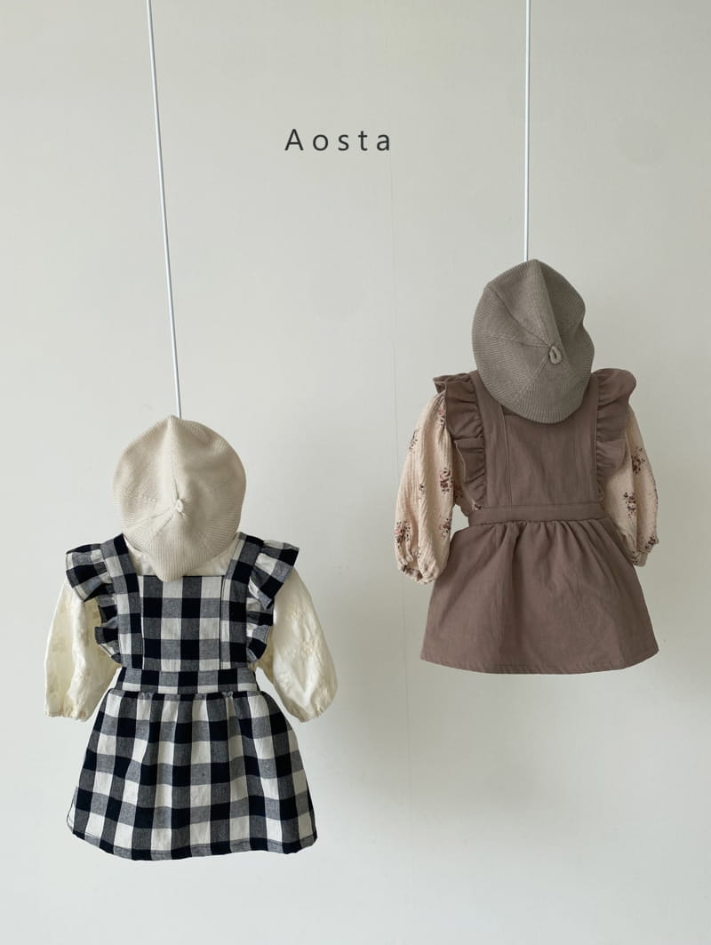 AOSTA - Korean Children Fashion - #Kfashion4kids - Le Bbang Dungarees One-piece - 4