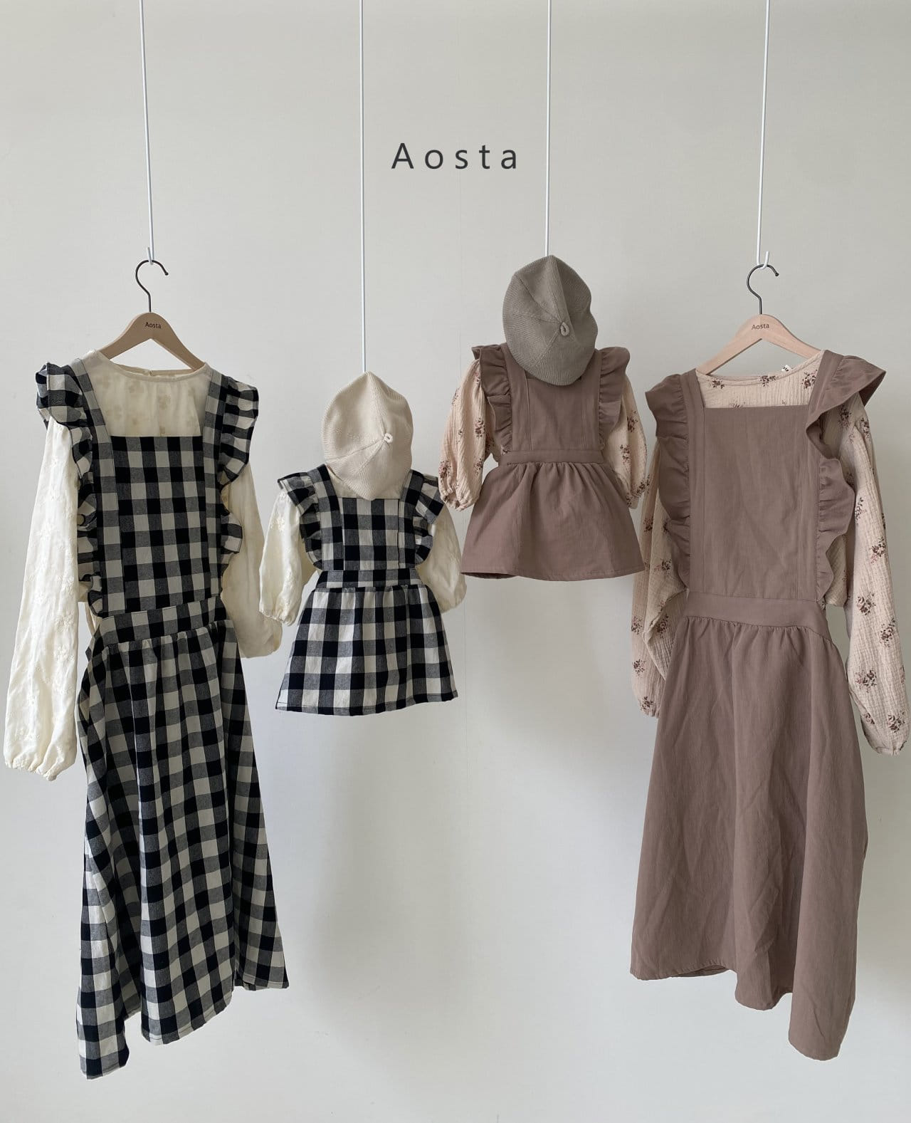 AOSTA - Korean Children Fashion - #Kfashion4kids - Mom Le Bbang Suspender One-piece - 12