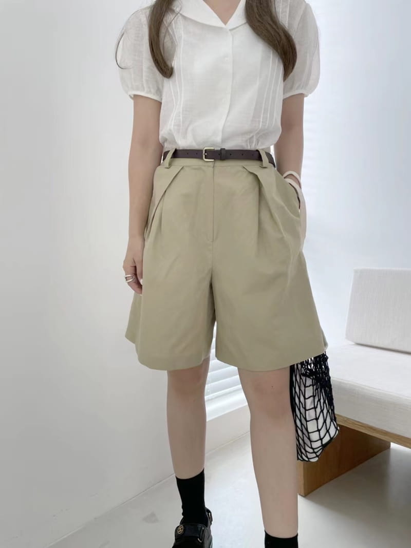 ASOME - Korean Children Fashion - #Kfashion4kids - Linen Bandding Pants
