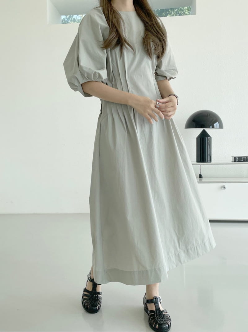 ASOME - Korean Children Fashion - #Kfashion4kids - Hepburn One-piece  - 2