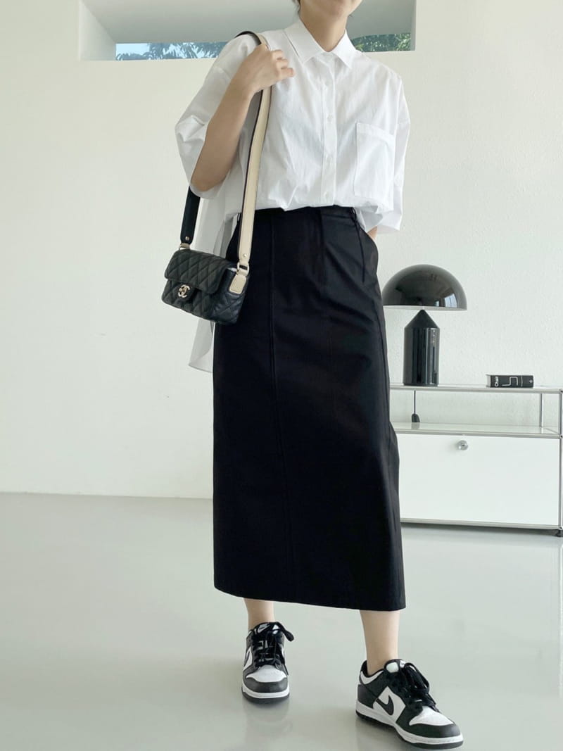 ASOME - Korean Children Fashion - #Kfashion4kids - Pintuck Long Skirt - 2