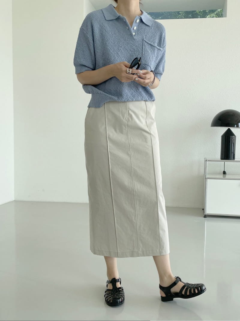 ASOME - Korean Children Fashion - #Kfashion4kids - Pintuck Long Skirt - 4