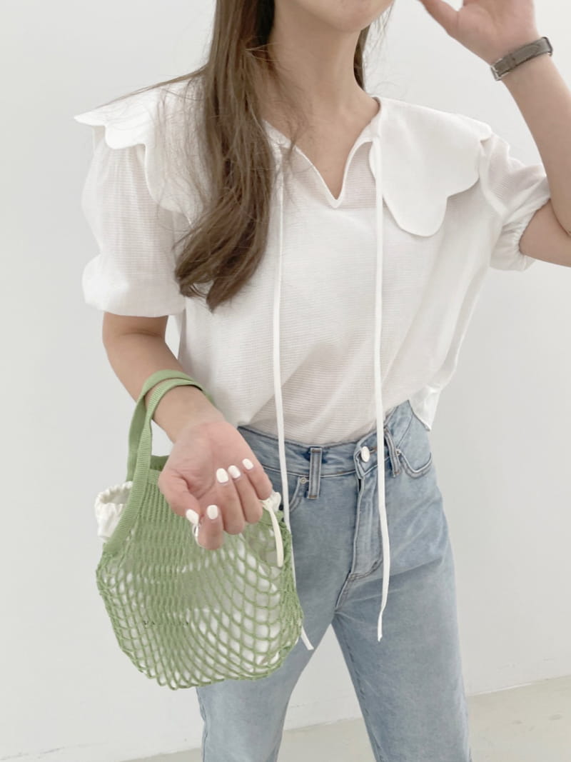 ASOME - Korean Children Fashion - #Kfashion4kids - Strap Blouse