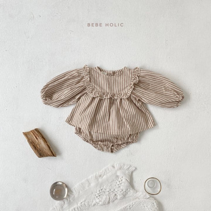 BEBE HOLIC - Korean Children Fashion - #Kfashion4kids - Muse Blouse Bloomer Set - 10