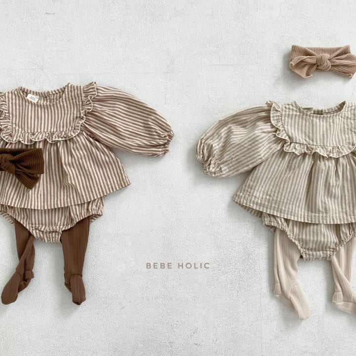 BEBE HOLIC - Korean Children Fashion - #Kfashion4kids - Muse Blouse Bloomer Set - 2