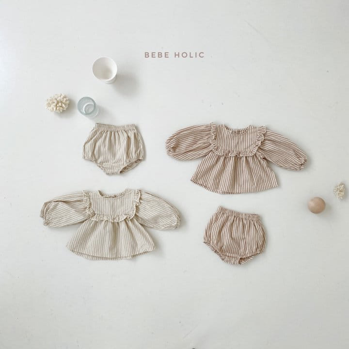 BEBE HOLIC - Korean Children Fashion - #Kfashion4kids - Muse Blouse Bloomer Set - 4