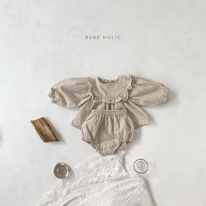 BEBE HOLIC - Korean Children Fashion - #Kfashion4kids - Muse Blouse Bloomer Set - 7