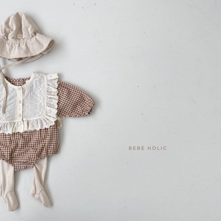 BEBE HOLIC - Korean Children Fashion - #Kfashion4kids - Cape Romper with Bib - 9