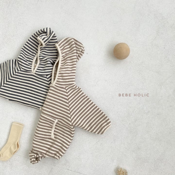 BEBE HOLIC - Korean Children Fashion - #Kfashion4kids - Coco Hood Romper - 2