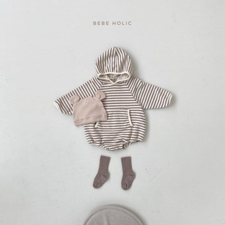 BEBE HOLIC - Korean Children Fashion - #Kfashion4kids - Coco Hood Romper - 3