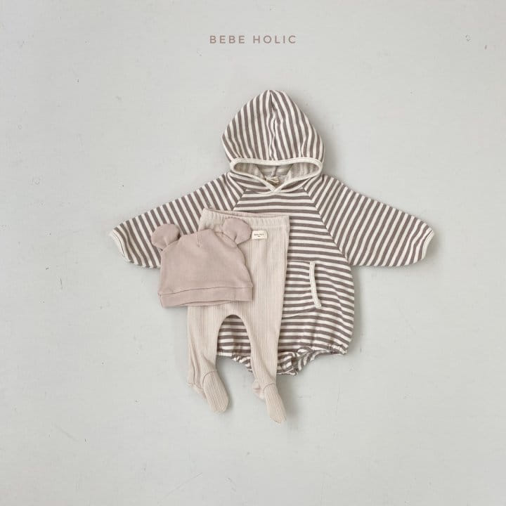 BEBE HOLIC - Korean Children Fashion - #Kfashion4kids - Coco Hood Romper - 4