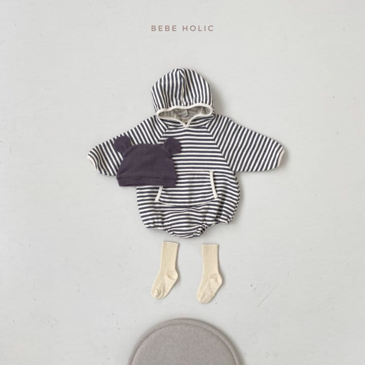 BEBE HOLIC - Korean Children Fashion - #Kfashion4kids - Coco Hood Romper - 6