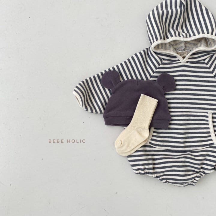 BEBE HOLIC - Korean Children Fashion - #Kfashion4kids - Coco Hood Romper - 7