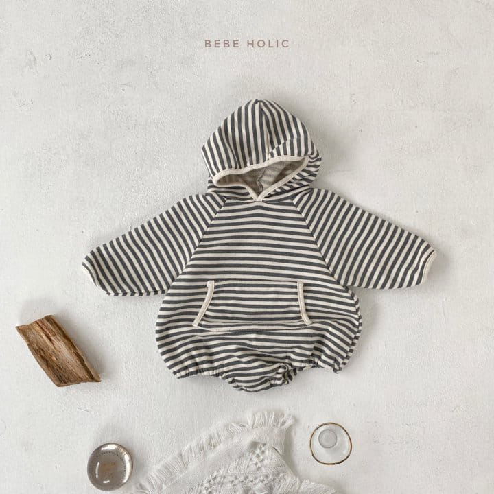 BEBE HOLIC - Korean Children Fashion - #Kfashion4kids - Coco Hood Romper - 8