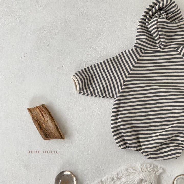 BEBE HOLIC - Korean Children Fashion - #Kfashion4kids - Coco Hood Romper - 9