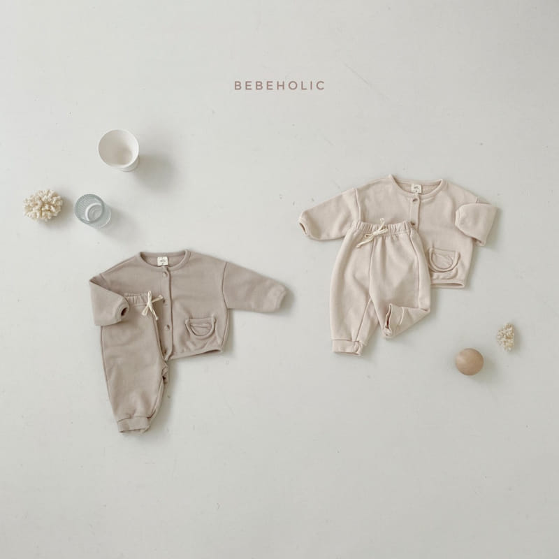 BEBE HOLIC - Korean Children Fashion - #Kfashion4kids - Lauri Cardigan & Slacks Set - 2