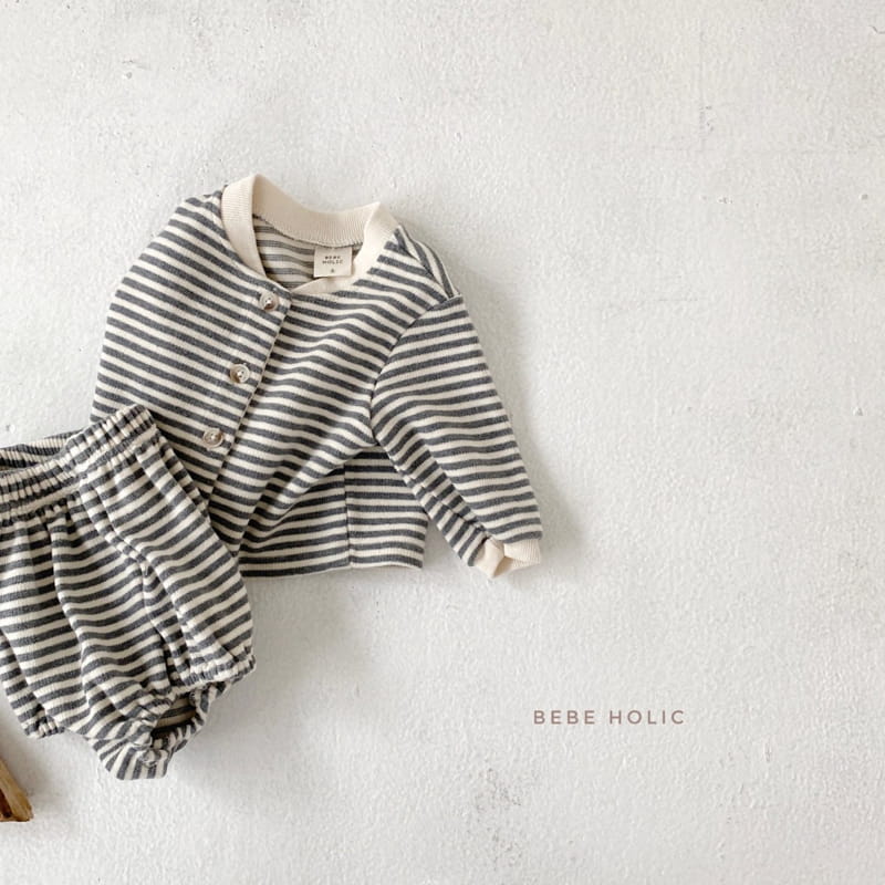 BEBE HOLIC - Korean Children Fashion - #Kfashion4kids - Rodem Cardigan & Bloomer Set - 12