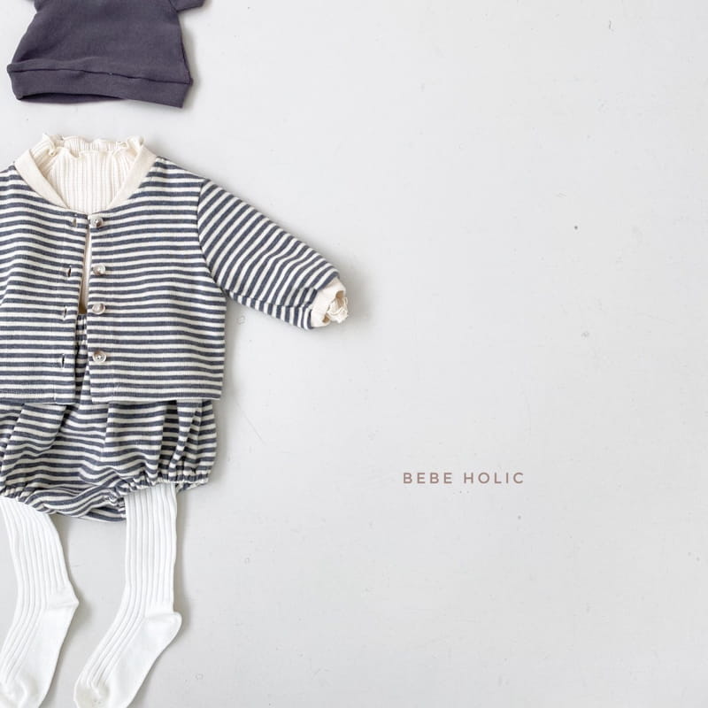BEBE HOLIC - Korean Children Fashion - #Kfashion4kids - Rodem Cardigan & Bloomer Set - 5