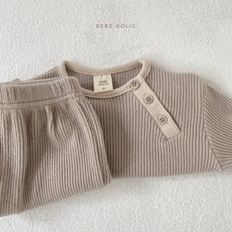BEBE HOLIC - Korean Children Fashion - #Kfashion4kids - Caramel Top Bottom Set - 11