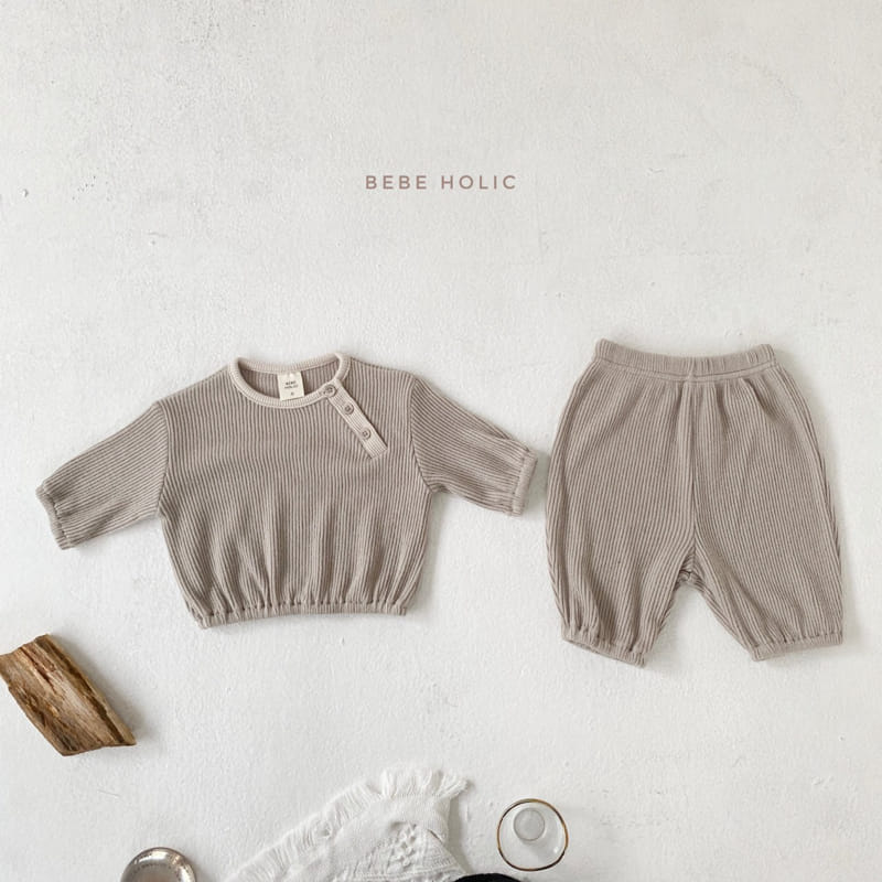 BEBE HOLIC - Korean Children Fashion - #Kfashion4kids - Caramel Top Bottom Set - 12