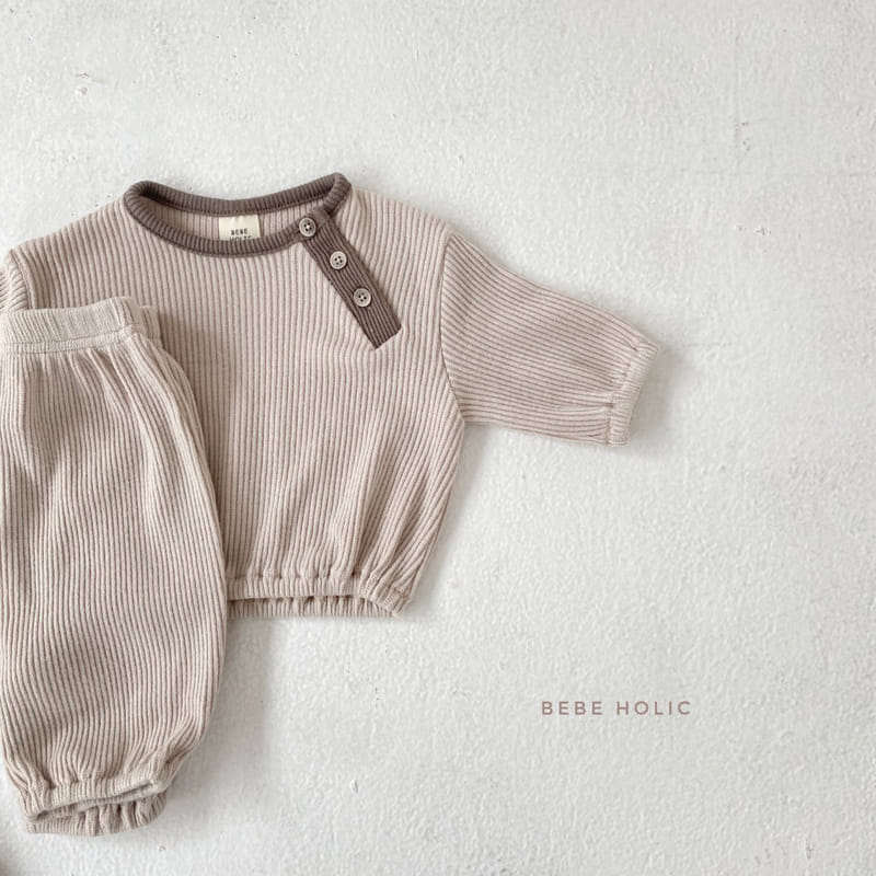 BEBE HOLIC - Korean Children Fashion - #Kfashion4kids - Caramel Top Bottom Set - 9