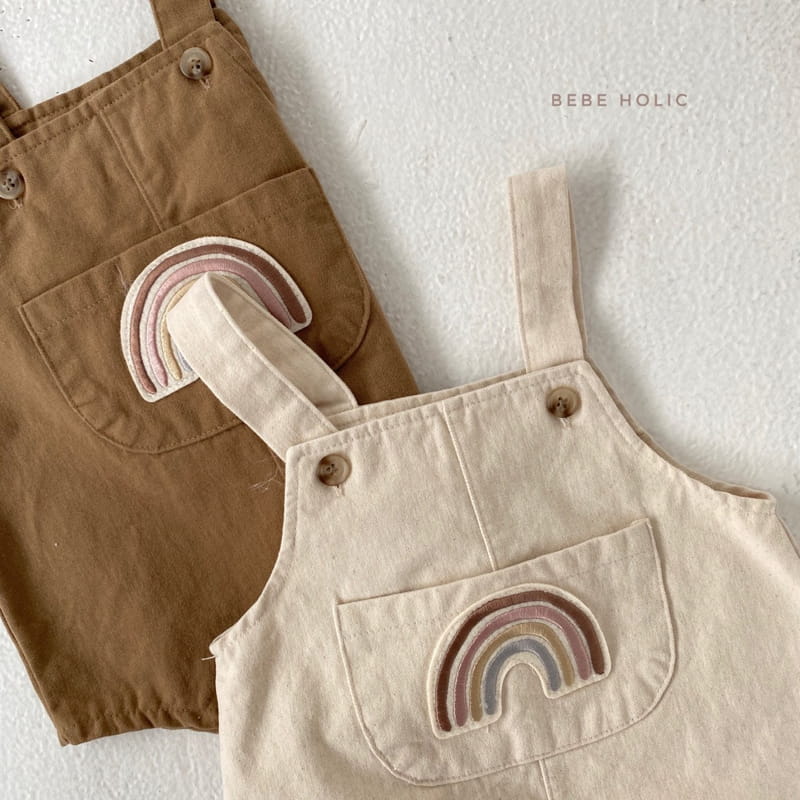 BEBE HOLIC - Korean Children Fashion - #Kfashion4kids - Rainbow Suspender Bodysuit - 9