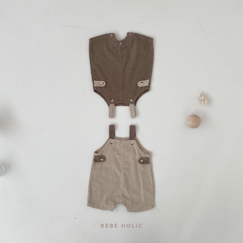 BEBE HOLIC - Korean Children Fashion - #Kfashion4kids - Almond Suspender Pants - 6
