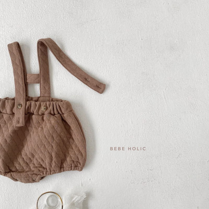BEBE HOLIC - Korean Children Fashion - #Kfashion4kids - Embo Suspender Bloomer - 10