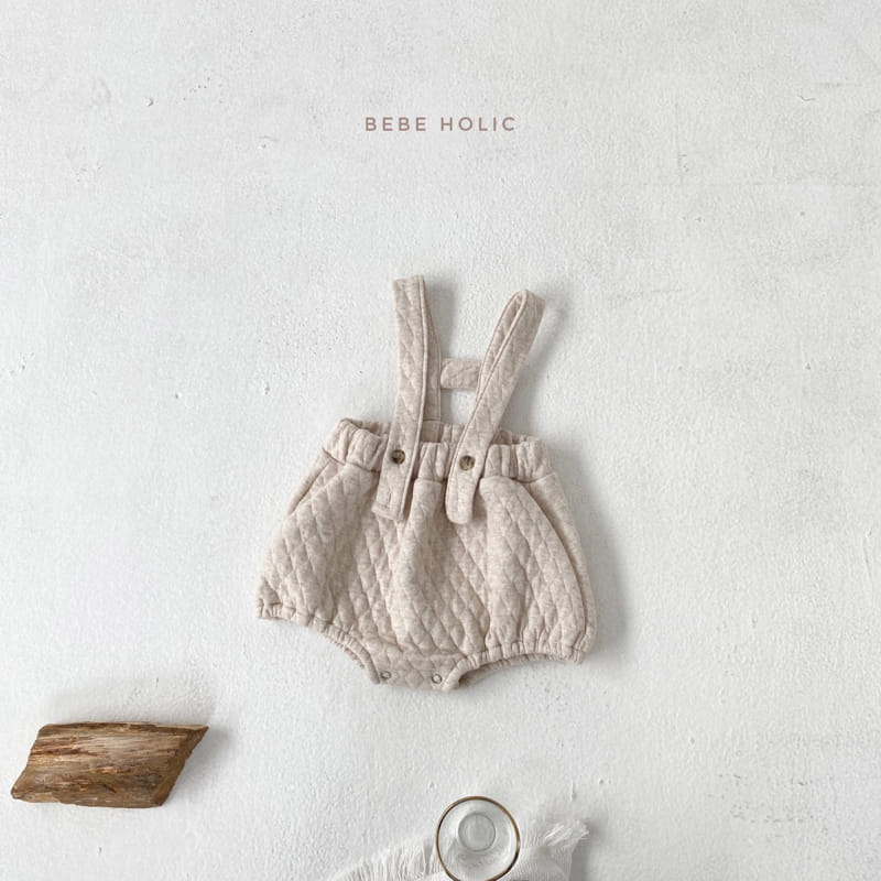BEBE HOLIC - Korean Children Fashion - #Kfashion4kids - Embo Suspender Bloomer - 12