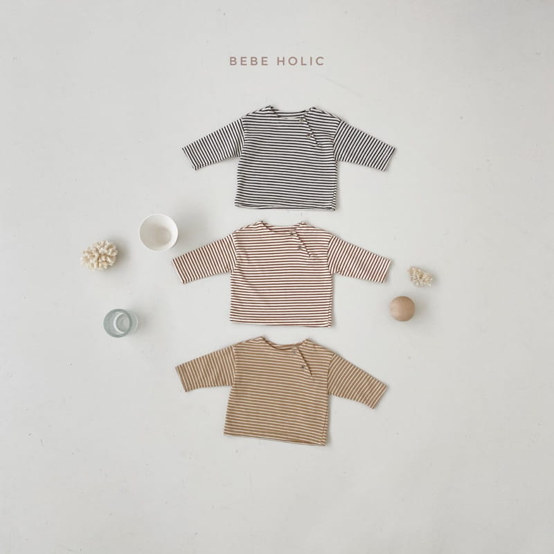 BEBE HOLIC - Korean Children Fashion - #Kfashion4kids - Boat Neck Tee