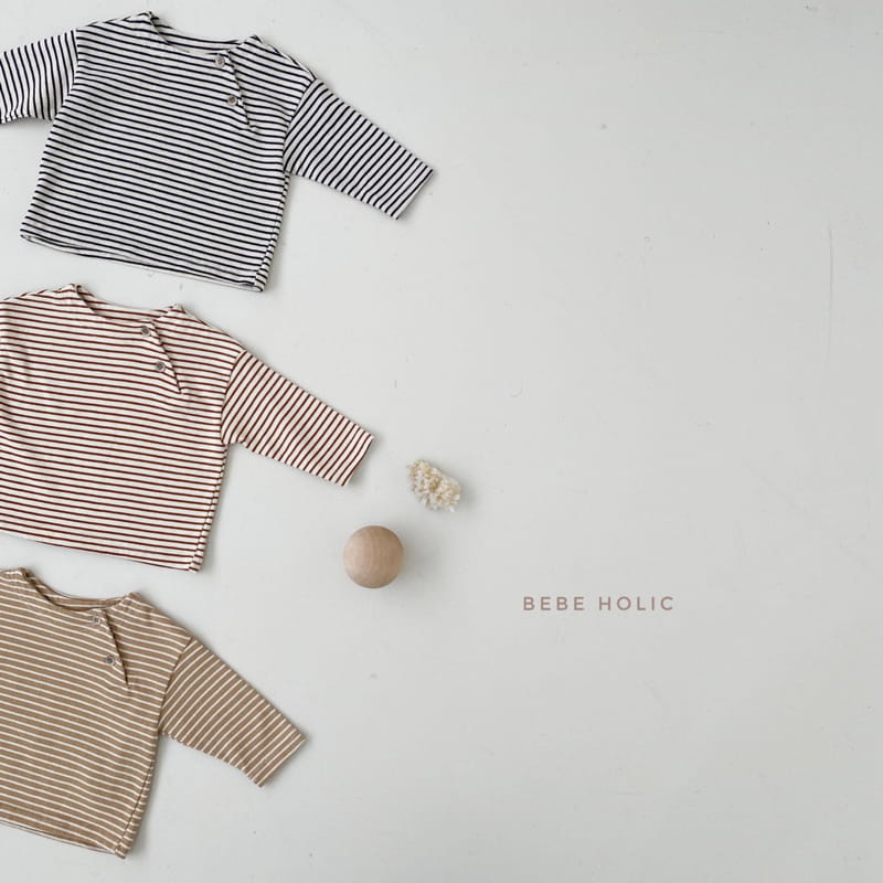 BEBE HOLIC - Korean Children Fashion - #Kfashion4kids - Boat Neck Tee - 2
