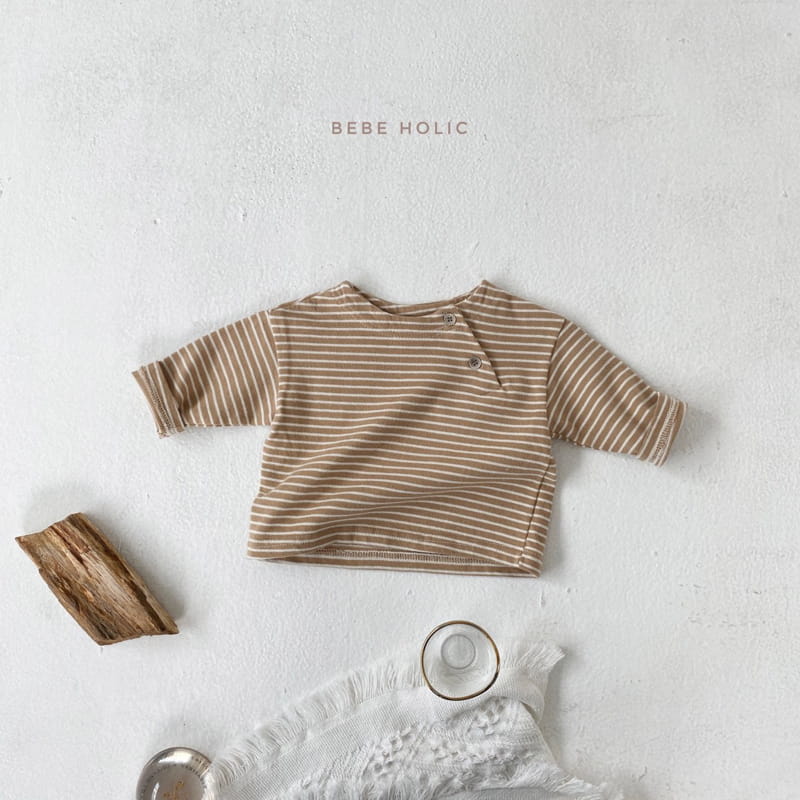 BEBE HOLIC - Korean Children Fashion - #Kfashion4kids - Boat Neck Tee - 7