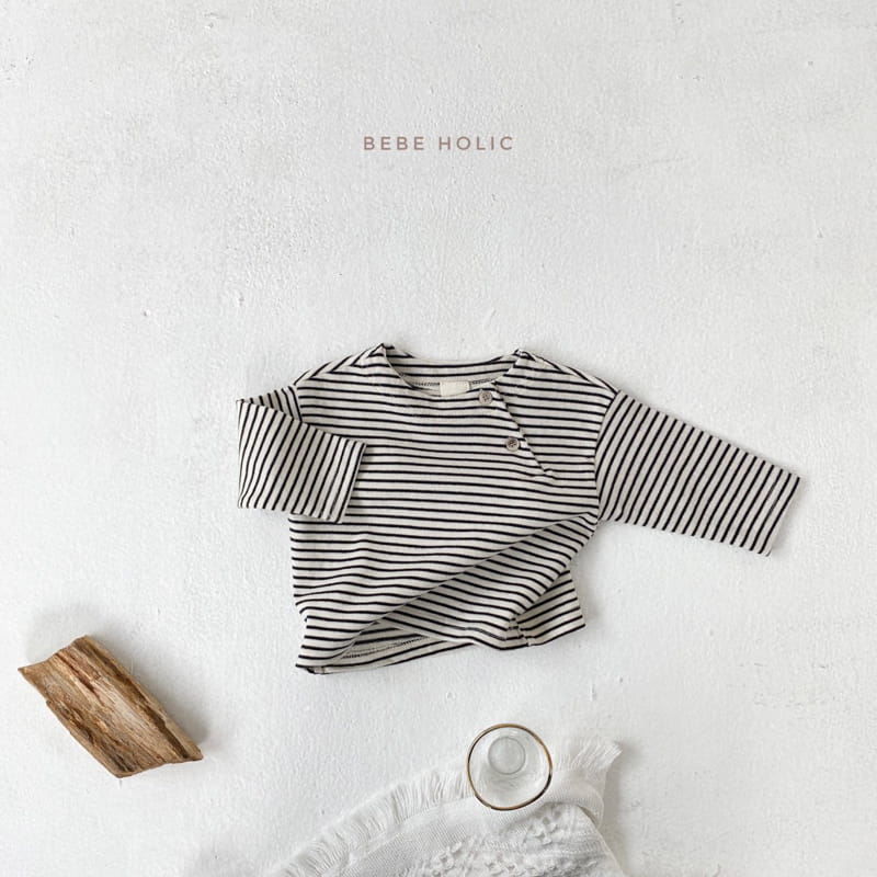 BEBE HOLIC - Korean Children Fashion - #Kfashion4kids - Boat Neck Tee - 9