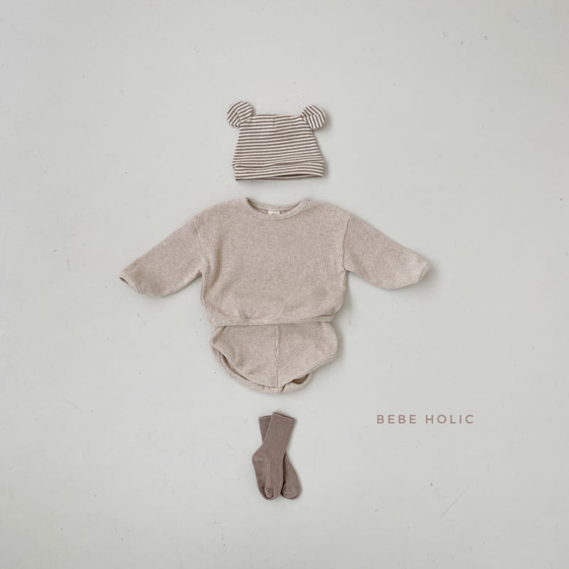 BEBE HOLIC - Korean Children Fashion - #Kfashion4kids - Waffle Tee - 5