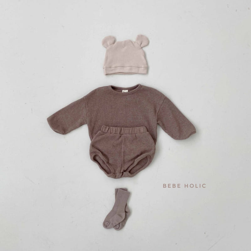 BEBE HOLIC - Korean Children Fashion - #Kfashion4kids - Waffle Tee - 7