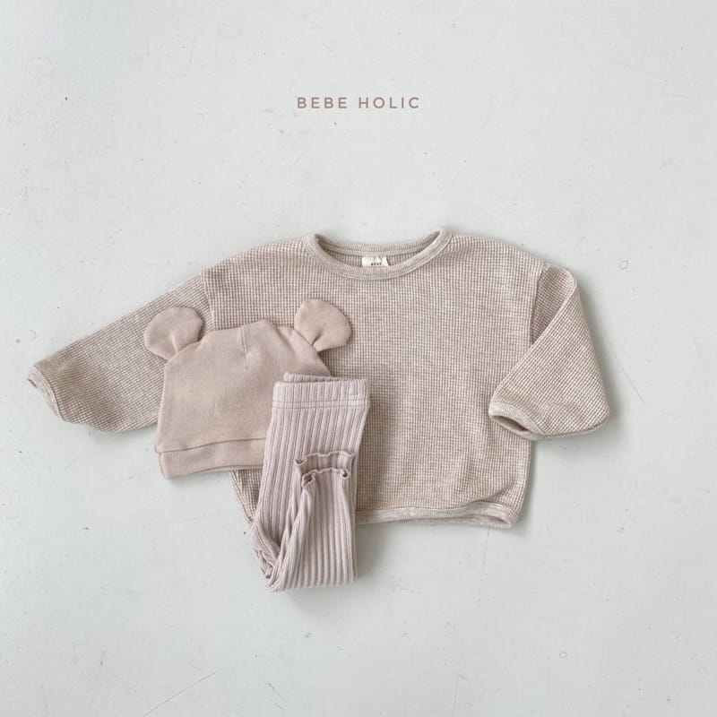BEBE HOLIC - Korean Children Fashion - #Kfashion4kids - Waffle Tee - 8