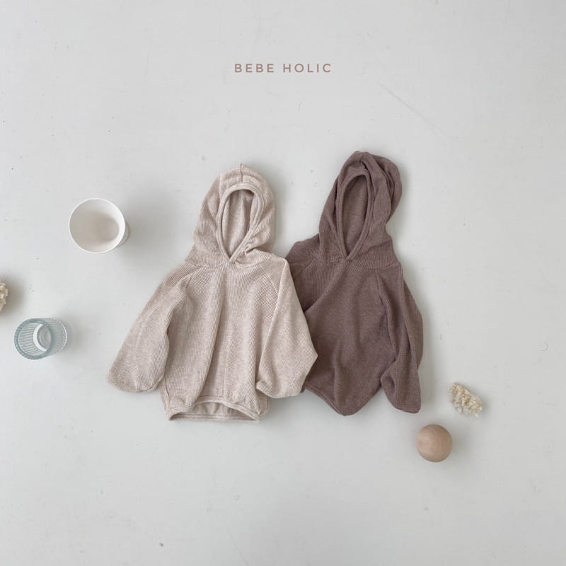 BEBE HOLIC - Korean Children Fashion - #Kfashion4kids - Waffle Hood Tee - 3