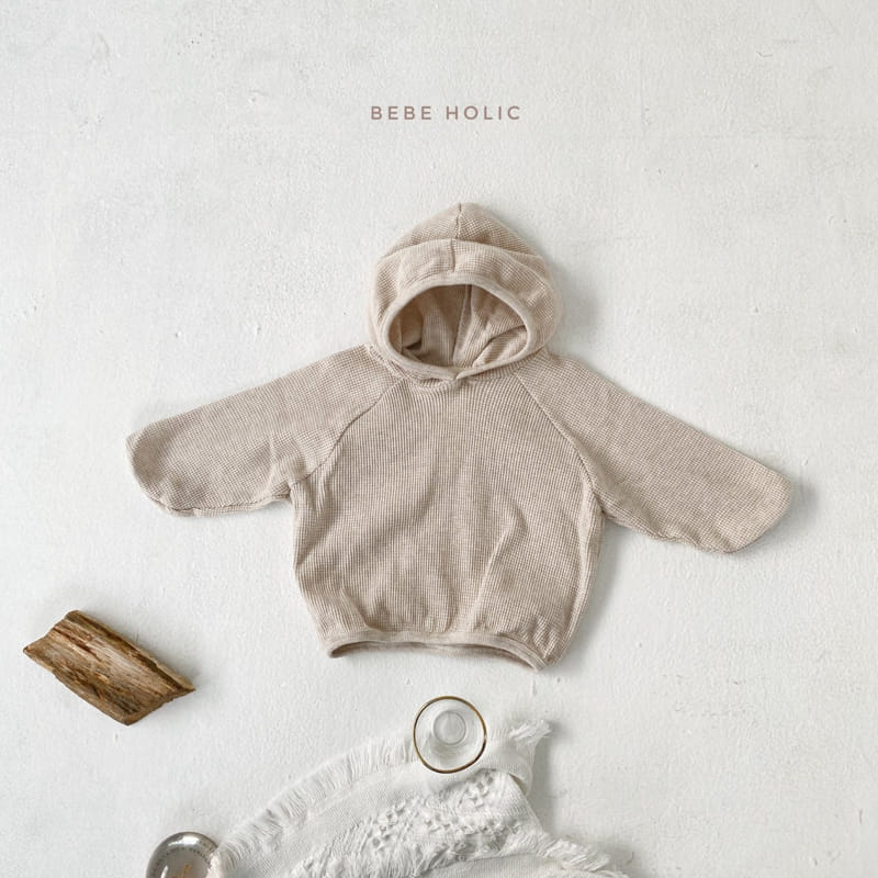 BEBE HOLIC - Korean Children Fashion - #Kfashion4kids - Waffle Hood Tee - 8