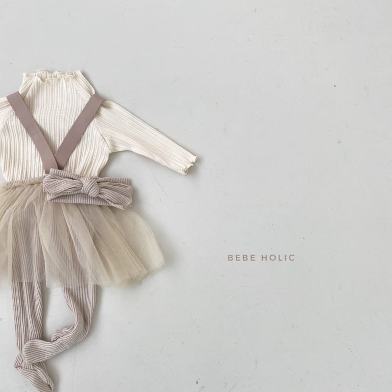 BEBE HOLIC - Korean Children Fashion - #Kfashion4kids - Herry Cha Skirt Foot Leggings - 6
