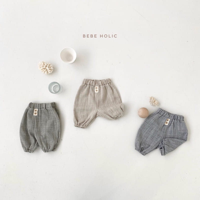 BEBE HOLIC - Korean Children Fashion - #Kfashion4kids - Button Pants