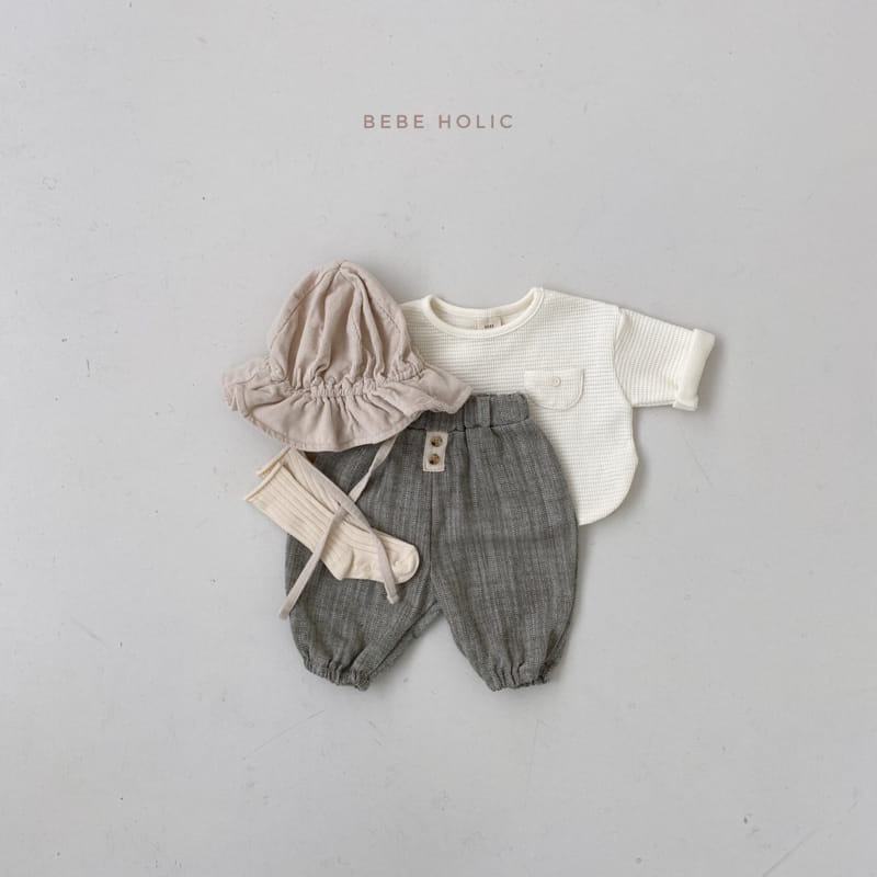 BEBE HOLIC - Korean Children Fashion - #Kfashion4kids - Button Pants - 4
