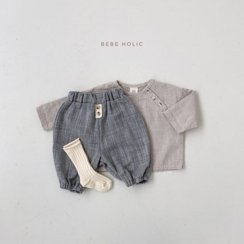 BEBE HOLIC - Korean Children Fashion - #Kfashion4kids - Button Pants - 6