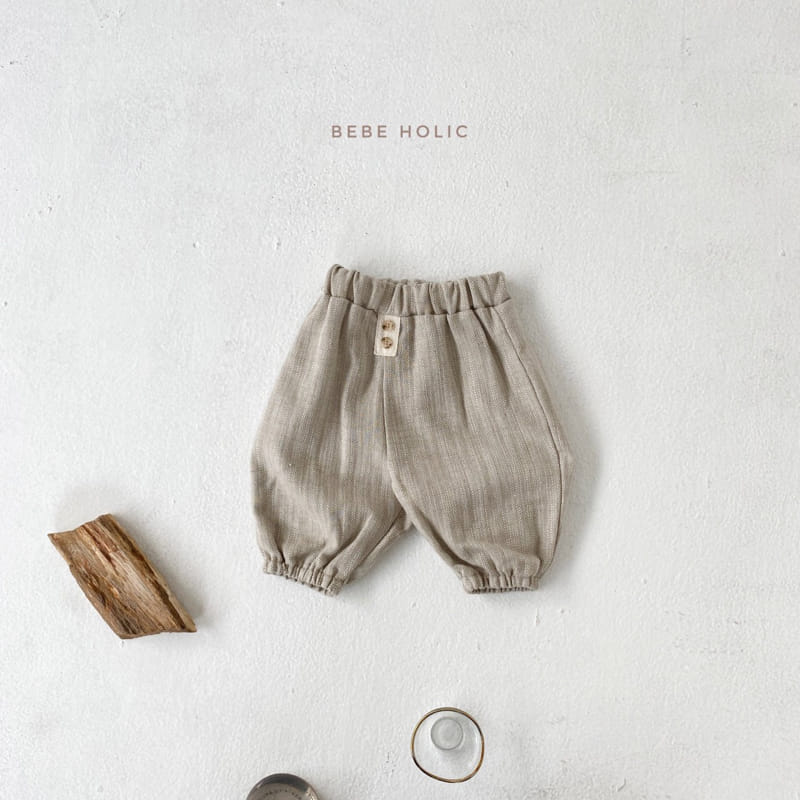 BEBE HOLIC - Korean Children Fashion - #Kfashion4kids - Button Pants - 8