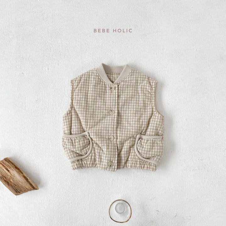 BEBE HOLIC - Korean Children Fashion - #Kfashion4kids - Check Vest - 11
