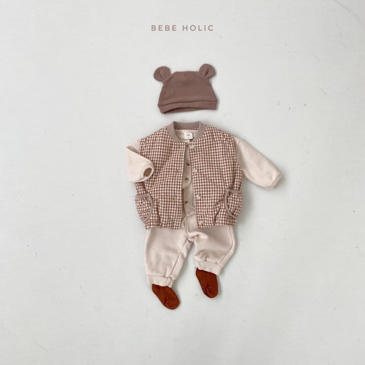 BEBE HOLIC - Korean Children Fashion - #Kfashion4kids - Check Vest - 7