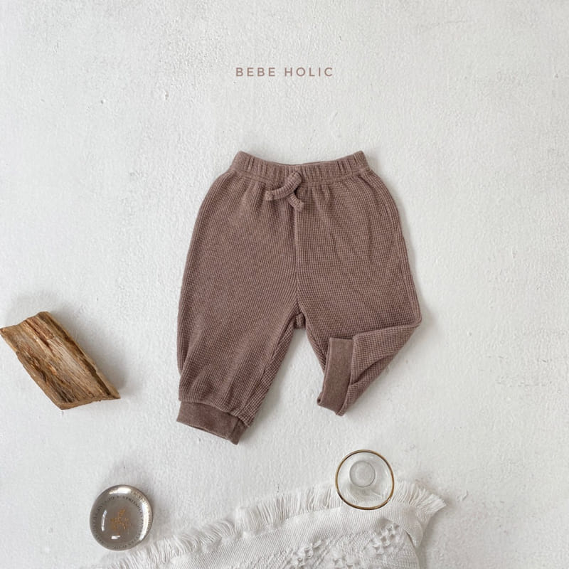 BEBE HOLIC - Korean Children Fashion - #Kfashion4kids - Waffle Pants - 8
