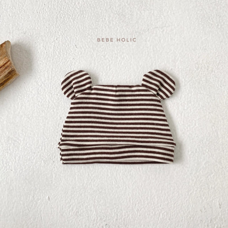 BEBE HOLIC - Korean Children Fashion - #Kfashion4kids - Stripe Mickey Bonnet - 3